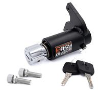 EASYBLOCK Antifurto Moto Compatibile con Piaggio Medley 125 cc Antifurto Blocca Ruota Blocca Disco Lucchetto Protezione Installato su Moto E Scooter