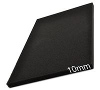 Easyboost Filtro dell'aria Spugna Schiuma Spessore 10mm Universale da ritagliare 28x15cm per Scooter Moto Quad Tosaerba Decespugliatore Motosega Filtraggio per Carburatore