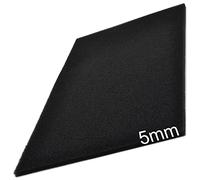 Easyboost Filtro dell'aria Spugna Schiuma Spessore 5mm Universale da ritagliare 28x15cm per Scooter Moto Quad Tosaerba Decespugliatore Motosega Filtraggio per Carburatore
