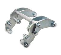 Easyboost Staffe di Montaggio Telaietto Reggiblocco Modificato Racing per MBK Booster Yamaha Bw's Fare un Booster-Nitro Spitro Raffreddato Liquido Facilmente Senza Saldature Minarelli Orizzontale LC