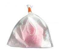 EASYBUY 50 sacchetti di protezione per piante da frutta, fiori, semi e piante, sacchetti a prova di uccelli, sacchetti di uva per piante, frutta, fiori, bianco, 18 x 20 cm