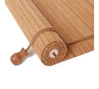 EasyBuyCat Tenda A Rullo in bambù Naturale, Tapparella Bamboo Da Esterno Tapparella Avvolgibile Bambù Traspirante/Privacy Tenda A Rullo Bamboo, per Giardino/Veranda Personalizzate