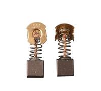 EasyByMall 2 spazzole in carbonio per utensili elettrici Makita CB-441 e CB-432 - 7 x 10,8 x 11 mm, spazzole di ricambio per motore, struttura in carbonio e rame