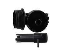 EasyByMall Adattatore di ricambio per valvola di sgonfiaggio a T per prodotti gonfiabili Coleman, compatibile con i modelli P61726 e P61727