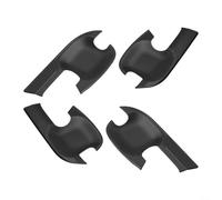 EasyByMall Aggiorna il tuo veicolo con le coperture per maniglie delle portiere nere opache per Isuzu DMax 2021 2024 Set di 4 pezzi ABS