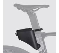 EasyByMall Borsa da sella per bicicletta, impermeabile, borsa per reggisella, borsa a cuneo, custodia rigida per accessori da ciclismo, per bici da strada all'aperto, 16 x 14 cm