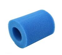 EasyByMall Cartuccia filtro in schiuma riutilizzabile lavabile per filtri di tipo II, compatibile con modelli 58094 e sistemi 530-800 GPH, blu, 13,4 x 5,2 x 10,4 cm