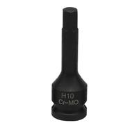 EasyByMall Chiave a bussola da 30,5 cm con forma esagonale per l'uso su chiavi pneumatiche e utensili alimentati a batteria, con bloccaggio del foro del perno e marcature chiare (H10.)