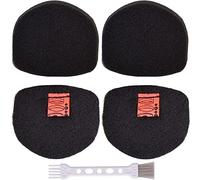 EasyByMall Confezione da 2 filtri per aspirapolvere in schiuma e feltro per Shark UltraCyclone Pet Pro+ CH901, CH950, CH951, CH951C, CH900WM, lavabili, riutilizzabili, riducono la polvere