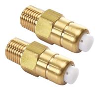 EasyByMall Confezione da 2 valvole di rilascio termico per pompa idropulitrice, valvola di sicurezza NPT da 1/4 di pollice, in ottone, compatibile con Husky Craftsman Ridgid, sostituisce 678169004