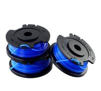 EasyByMall Confezione da 3 bobine di ricambio per decespugliatore Greenworks da 24 V, cavo di nylon da 1,65 mm x 4,8 m, cambio senza attrezzi per serie G24LT G24LT25 G24LT28 G24LT30M
