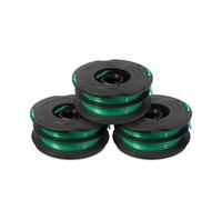 EasyByMall Confezione da 3 bobine di ricambio per decespugliatori Black & Decker GH1000, GH1100, GH2000, con alimentazione automatica, compatibile con DF-080/RC-080-P