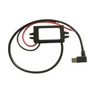 EasyByMall Convertitore step-down USB-C da 12 V a 5 V 3 A, modulo di alimentazione a testa curva con protezione da sovracorrente per auto, camper, moto, GPS