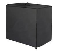 EasyByMall Copertura per filtro a sabbia per pompa Intex Krystal trasparente, in tessuto Oxford 420D, custodia protettiva contro intemperie e detriti, 55 x 50 x 62 cm, nero