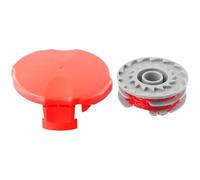 EasyByMall Doppio coperchio per bobina autoalimentazione e linea prefilettata per modelli Flymo Contour, Mini Trim, Multi Trim, Power Trim e Speedi Trim