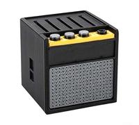 EasyByMall Elegante e compatto supporto personalizzabile per plettro, perfetta aggiunta a qualsiasi attrezzatura musicale, Come da immagine, B