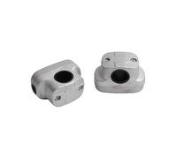 EasyByMall Kit di supporto per manico per tosaerba per manici da 22 mm e 28 mm, struttura in metallo, leggero, maggiore stabilità, compatibile con la maggior parte dei tosaerba a spinta