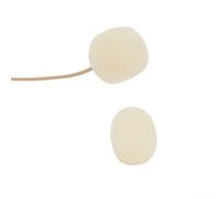 EasyByMall Microfono auricolare professionale con gancio singolo auricolare, compatibile con 3 5 mm e XLR, ideale per docenti e artisti (S(A)