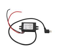 EasyByMall Modulo Step Down USB C DC-DC, convertitore da 12 V a 5 V 3 A con protezione da sovracorrente e cortocircuito per auto, moto, camper, GPS