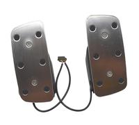 EasyByMall Ninebot Go-Kart Acceleratore e Pedale Freno per Segway Ninebot E22/E25/E45 Pro Karting Kit - Costruzione in Metallo 15 x 8 x 5 cm, 800 g