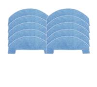EasyByMall Panni in microfibra lavabili e riutilizzabili compatibili con Ultenic T20 Pro, Honor Choice S3 Plus R3, robusti cuscinetti di ricambio per peli di animali domestici