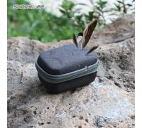 EasyByMall Per DJI Mic Mini Storage Bag Nylon Shock-Proof Protector Hand Safety Hook, Storage Bag Carry Case Protection Hard Case, Come da immagine