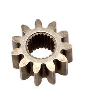 EasyByMall Pignone e boccola dell'albero sterzo per Cadet LT1000/SLT1500/GT Series & Troy-Bilt Bronco/LTX/GTX/Horse Riders, foro scanalato a 11 denti