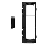 EasyByMall Porta spazzola principale e coperchio compatibile con aspirapolvere robot Vactidy Nimble T6, gonna laterale sigillata per una migliore aspirazione e protezione del pavimento
