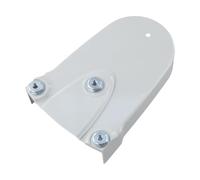 EasyByMall Protezione per cintura per sega da taglio TS800 - Scudo di sicurezza in metallo resistente, copertura protettiva grigia su misura per attrezzature da taglio industriali