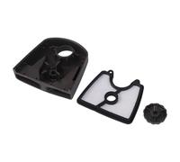 EasyByMall Set di filtri dell'aria per soffiatore e decespugliatore Husqvarna 125B, 125BX, 125BVX, struttura in ABS, facile installazione senza attrezzi