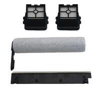 EasyByMall Set spazzola a rullo principale e filtro con striscia tergicristallo per aspirapolvere Ultenic AC1 e Elite Wet Dry