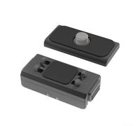 EasyByMall Supporto magnetico a sgancio rapido, 45,5 x 21 x 14,5 mm, gabbia per fotocamera Insta360 X5 Frame With1/4" foro per vite da viaggio