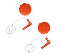 EasyByMall Tappo serbatoio per decespugliatori e soffianti Echo, compatibile con SRM-266S, PB-265LN, PPT-266, sostituisce P021040030, costruzione in plastica