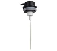 EasyByMall Testa della pompa in schiuma ABS per dispenser di sapone, alloggiamento in metallo con guarnizione di tenuta morbida, uscita 1CC per lozione crema olio detergente