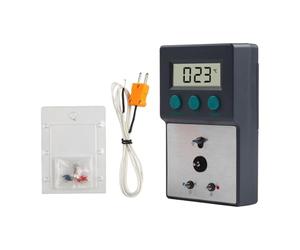 EasyByMall Tester digitale di temperatura del saldatore con MAX HOLD, spegnimento automatico, display °C/°F, include 10 sensori 191-212 e tipo K