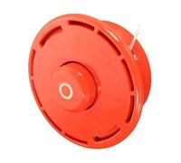 EasyByMall Testina per decespugliatore GX25 e GX35, albero dritto a benzina, filettatura M10 x 1,25 mm, colore rosso