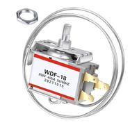 EasyByMall WDF-18 - Regolatore termostato per frigorifero, interruttore di controllo della temperatura a vite a 3 pin, compatibile con mini vetrina, 250 V, 4 (6) A