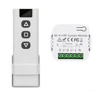 EasyByMall WiFi Smart Curtain Switch Module Con 433 Mhz RF Telecomando per Tuya per Smart Life APP Controllo E Interruttore Manuale Per Tapparella, 50JP0IISV56VV3T51X6LNT34QUJF