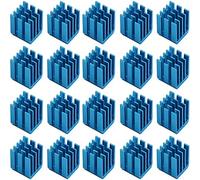 Easycargo 20 pezzi 3D stampante dissipatore Kit + Nastro adesivo conduttivo termico, raffreddamento Dissipatore di calore Modulo driver motore passo a passo (9mmx9mmx12mm)