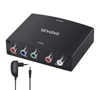 EASYCEL Convertitore da Componente a HDMI 1080P - Adattatore RGB e YPbPr a HDMI