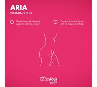 EasyConnect EasyConnect - Uovo vibrante Aria controllato dall'app