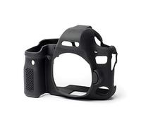 easyCover - Cover in silicone per Canon 6D mark II, colore: Nero