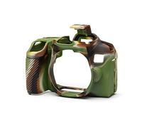 easyCover - Cover in silicone per Canon 850D. Colore: Camuffare
