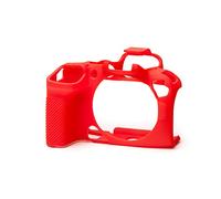 easyCover custodia fotocamera Silicone Protezione per Canon R10 (Red)