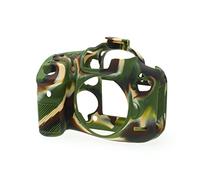 EasyCover - Custodia in silicone per Canon 7D Mark 2 - Camouflage