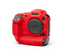 easyCover Custodia protettiva in silicone per fotocamera per Canon R1 Red