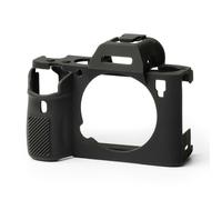 EasyCover Cover protettiva in silicone per Sony Alpha a9, a7 III, a7R III - personalizzata nero