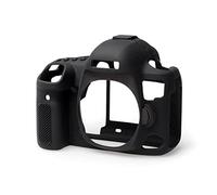 EasyCover Silicone Armour Caso per Canon EOS 5d MKIV. Nero Pelle per 5D4