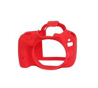 easyCover silicone custodia protettiva per fotocamera Canon 100D (rosso)