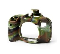 EASYCOVERTM easyCover Custodia in Silicone Copertura Protettiva per Canon EOS 800D Camouflage